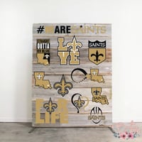 Image 9 of New Orleans Saints Set Design SVG Files, Cricut, Studio, Digital Cut Files