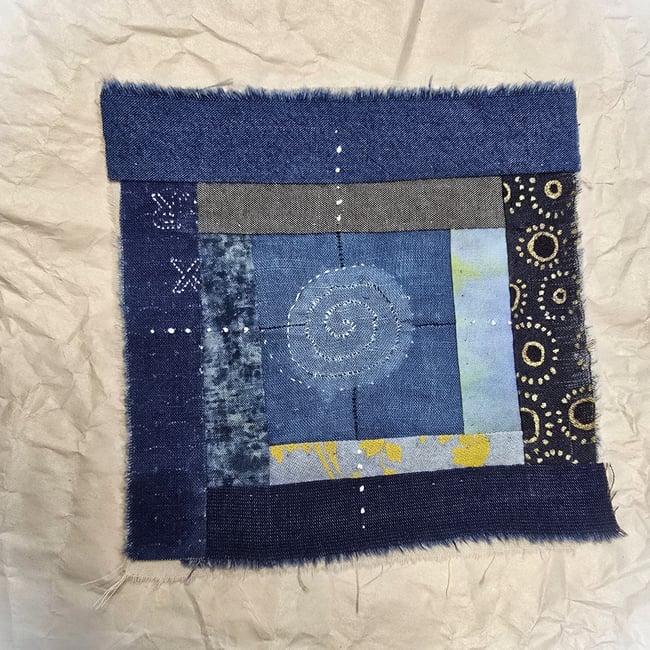 Spinning Blue Moon Compass Cabin