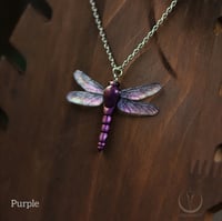 Image 2 of Dragonfly necklace - small
