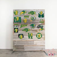 Image 7 of North Dakota State Bison Set Design SVG Files, Cricut, Studio, Digital Cut Files