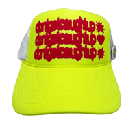 SALE - Neon stamp trucker