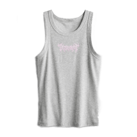 SALE - Metal logo, ribbed vest
