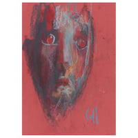 Image 1 of Set - Sketchbook Drawing in Soft Pastels and Charcoal  on Paper 