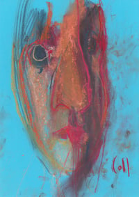 Image 2 of Analytic - Sketchbook Drawing in Soft Pastels and Charcoal  on Paper 