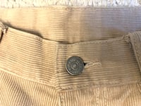 Image 3 of Visvim Japan khaki corduroy pants, size S (fits 31)