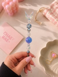 Image 1 of Crystal Butterfly Card / Gardening Clip