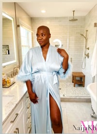 Image 2 of  J'adore Moi Satin Robe