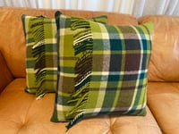 Image 2 of Green Wool Cushions
