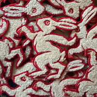 Dancing Rabbit Chenille Patch #2 