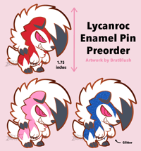 (PREORDER) Lycan Enamel pin