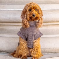 Image 1 of KNIT TEE - ESPRESSO