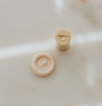 Image 1 of mini wax seal - songbird