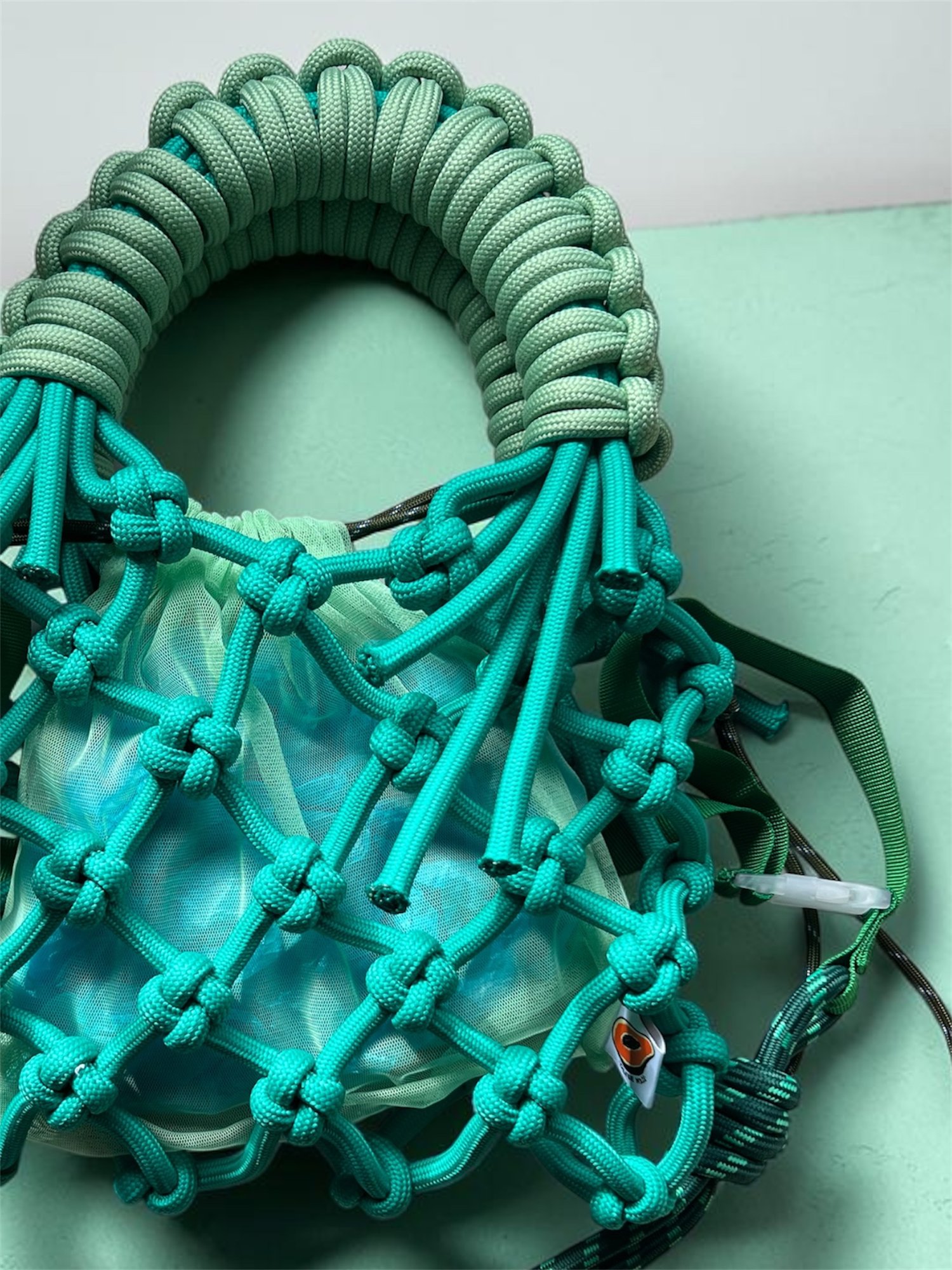 Image of Sunshine Bag - Green and Mint