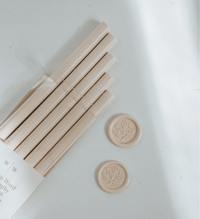 glue gun sealing wax - sakura {very pale pink} set of 5 {limited edition}