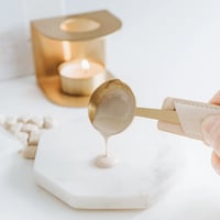 Brass Wax Seal Spoon and Sleeve