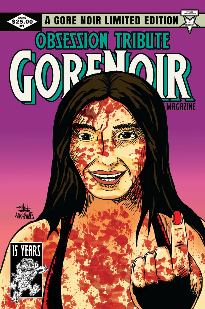 Image of Obsession Tribute Comic Sized Magazine Signed & Numbered