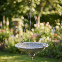 Weathered Hanging Bird Feeder