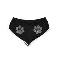 Image 1 of PUP SLUT RHINESTONE BOOTIE SHORTS
