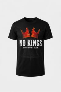 NO KINGS Since 1776–2026 Premium Graphic T-Shirt