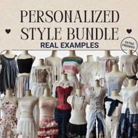 **Large Package** Personalized Style Bundle: Pinterest Custom Thrift Box 