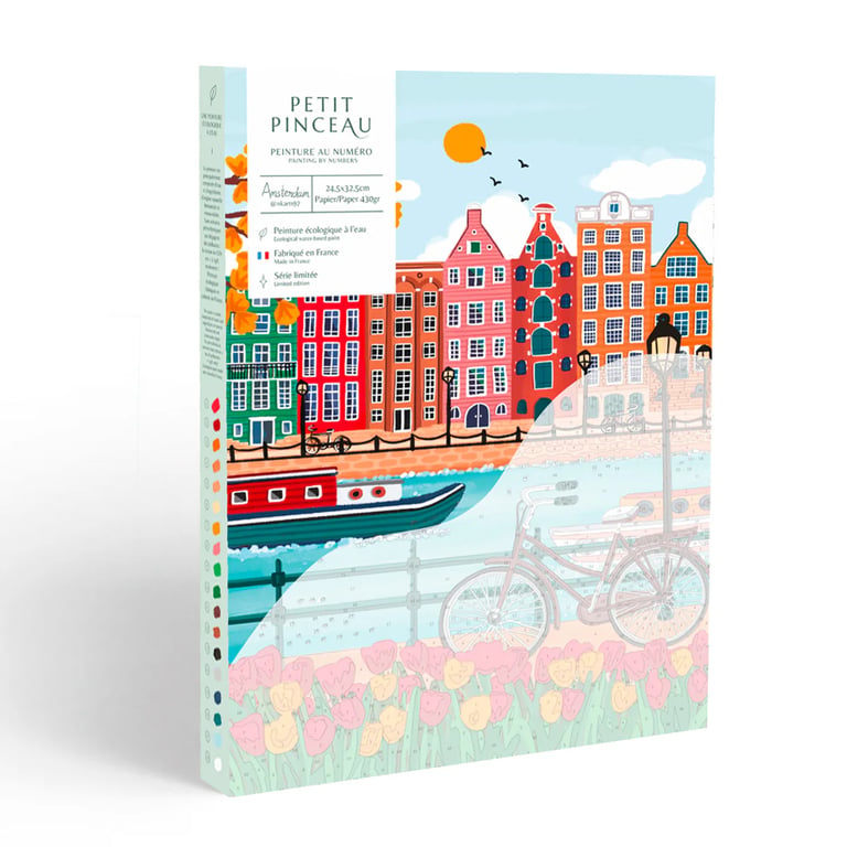 COFFRET PEINTURE AU NUMÉRO PETIT PINCEAU - VOYAGE EN EUROPE (PLUSIEURS MODÈLES) Image 3