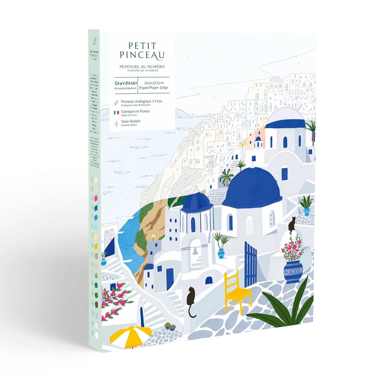 COFFRET PEINTURE AU NUMÉRO PETIT PINCEAU - VOYAGE EN EUROPE (PLUSIEURS MODÈLES) Image 6