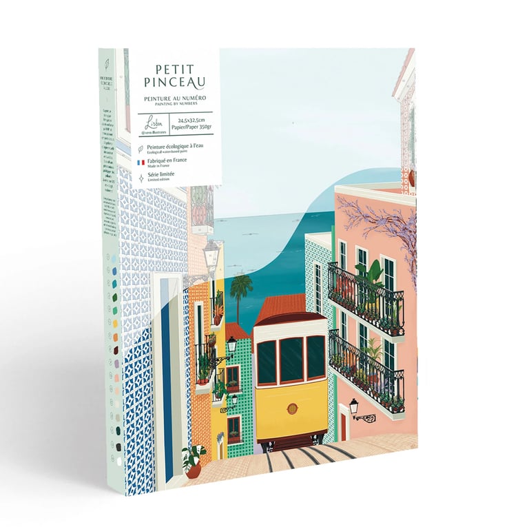 COFFRET PEINTURE AU NUMÉRO PETIT PINCEAU - VOYAGE EN EUROPE (PLUSIEURS MODÈLES) Image 7