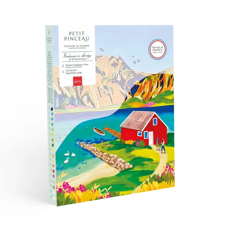 COFFRET PEINTURE AU NUMÉRO PETIT PINCEAU - VOYAGE EN EUROPE (PLUSIEURS MODÈLES) Image 8