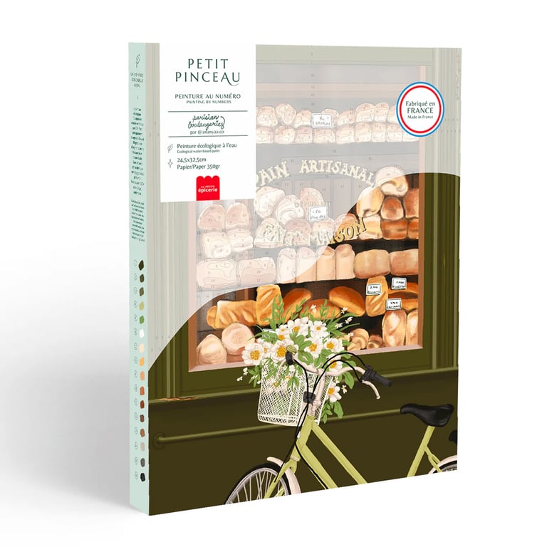 COFFRET PEINTURE AU NUMÉRO PETIT PINCEAU - WEEK-END EN FRANCE (PLUSIEURS MODÈLES) Image 3