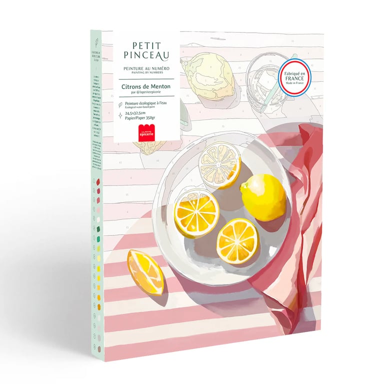 COFFRET PEINTURE AU NUMÉRO PETIT PINCEAU - WEEK-END EN FRANCE (PLUSIEURS MODÈLES) Image 5