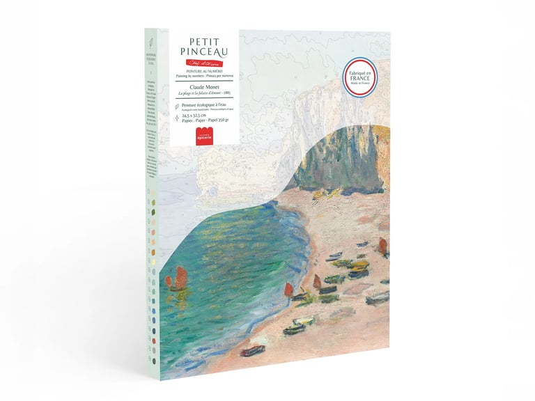 COFFRET PEINTURE AU NUMÉRO PETIT PINCEAU - WEEK-END EN FRANCE (PLUSIEURS MODÈLES) Image 7