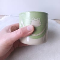 Image 2 of Green Frog Cup