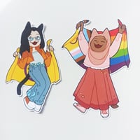 Image 5 of Stickers | Catpeople Pride