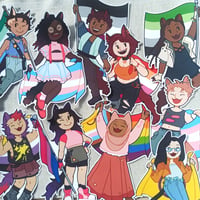 Image 1 of Stickers | Catpeople Pride