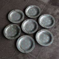 Image 5 of Assiette creuse à pois