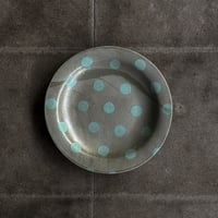 Image 1 of Assiette creuse à pois