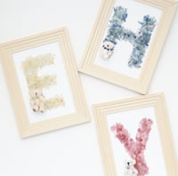 School Holiday Crystal Alphabet Art Workshop