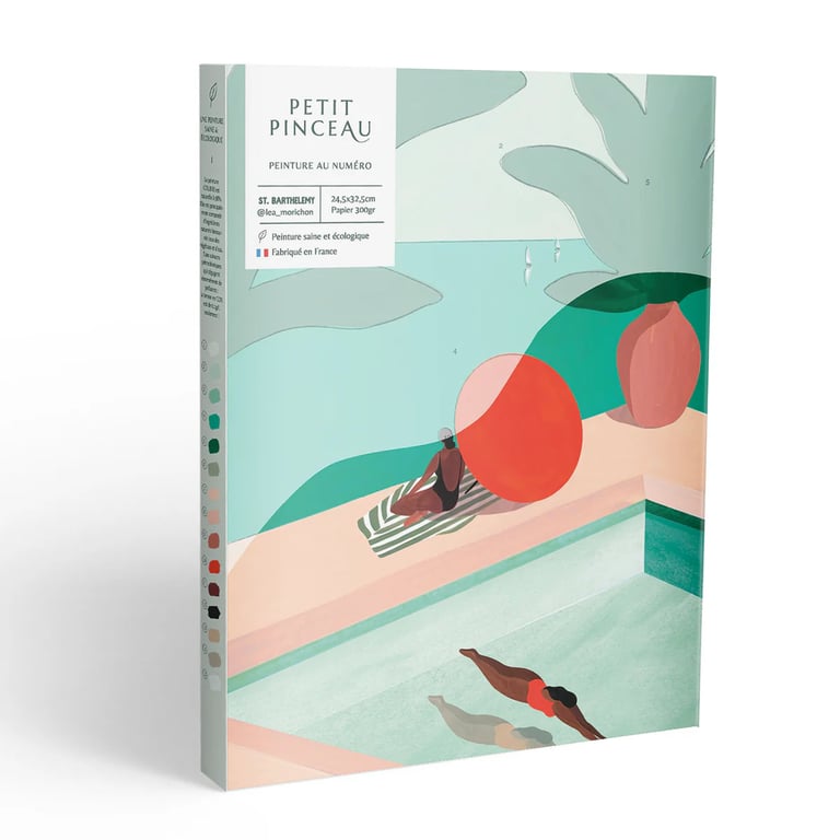 COFFRET PEINTURE AU NUMÉRO PETIT PINCEAU - TOUR DU MONDE (PLUSIEURS MODÈLES) Image 6
