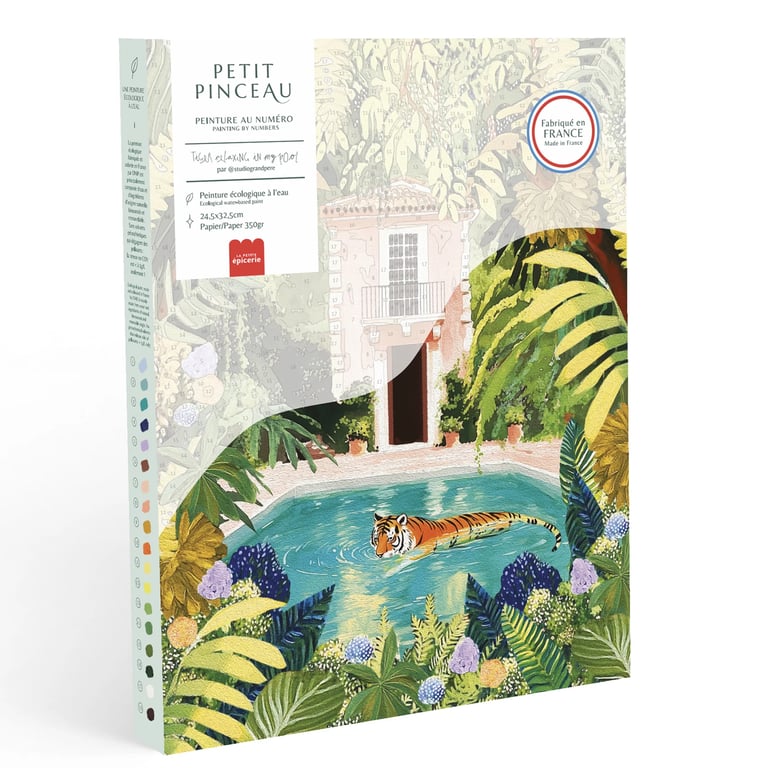 COFFRET PEINTURE AU NUMÉRO PETIT PINCEAU - TOUR DU MONDE (PLUSIEURS MODÈLES) Image 5