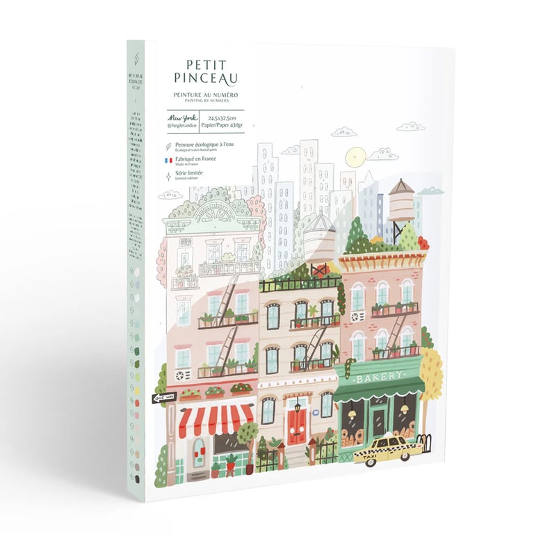 COFFRET PEINTURE AU NUMÉRO PETIT PINCEAU - TOUR DU MONDE (PLUSIEURS MODÈLES) Image 7