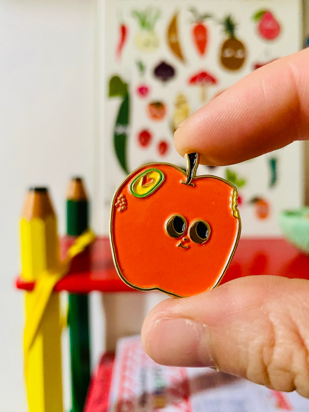 Image of PINS - ONE APPLE