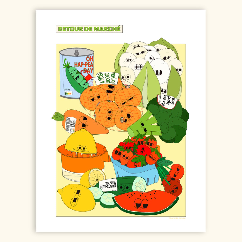 Image of 30x40 - RETOUR DE MARCHE