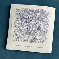Image 4 of Leeds Vintage Map Printed Cotton Handkerchief