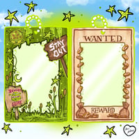 Image 2 of PREORDER: Shrek Swamp Double Sided Acrylic Photocard Holder