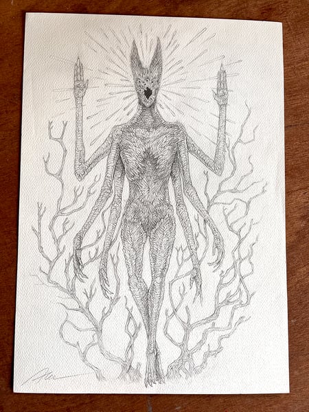 Image of 'Lord Frith' original illustration 