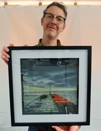 Image 4 of framed UNDER A BRUISED AND LEADEN SKY (Artist's Proof)