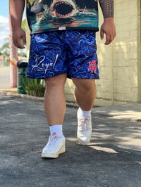 Image 2 of Royal Blue Nimbus ATHLTC Shorts 