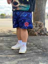 Image 3 of Royal Blue Nimbus ATHLTC Shorts 