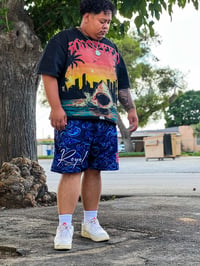 Image 4 of Royal Blue Nimbus ATHLTC Shorts 