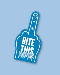 Resistor BITE THIS foam finger